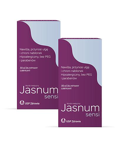  Jasnum Sensi Żel, 2 x 50 ml, cena, właściwości, skład - Apteka internetowa Melissa  