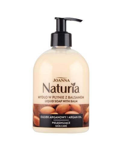Joanna Naturia Mydło w płynie z balsamem Olejek arganowy - 500 ml Mydło do rąk - cena, opinie, stosowanie