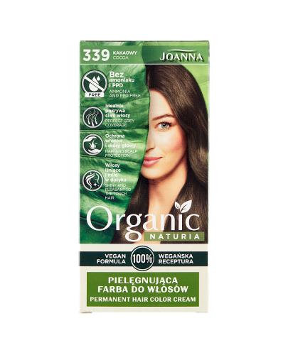  Joanna Organic Naturia Vegan Farba pielęgnująca do włosów 339 Kakaowy, 1 szt., cena, opinie, właściwości - Apteka internetowa Melissa  