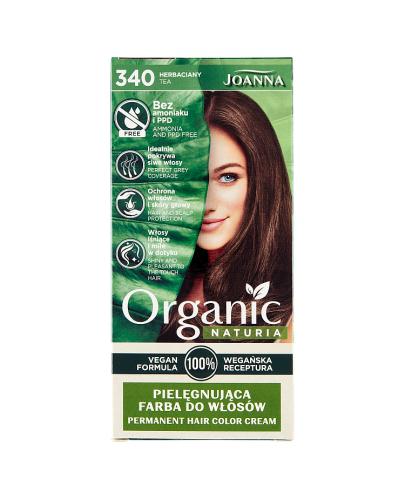  Joanna Organic Naturia Vegan Farba pielęgnująca do włosów 340 Herbaciany, 1 szt., cena, opinie, skład - Apteka internetowa Melissa  