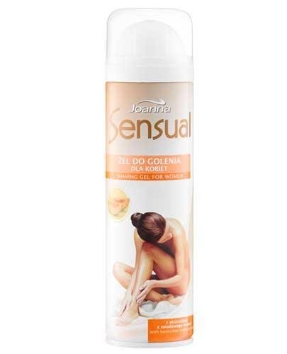 JOANNA SENSUAL Żel do golenia dla kobiet, miodowy melon - 200 ml - Drogeria Melissa