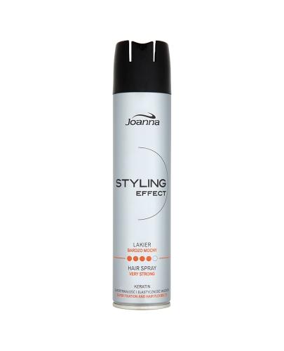  Joanna Styling Effect Lakier do włosów bardzo mocny - 250 ml Do utwalenia fryzury - cena, opinie, stosowanie  - Apteka internetowa Melissa  