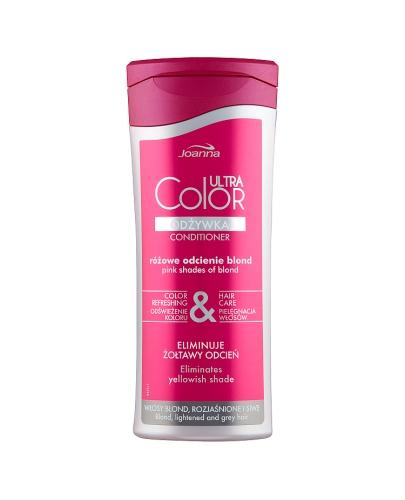  Joanna Ultra Color Odżywka różowe odcienie blond - 200 ml Do naturalnie jasnych włosów, rozjaśnianych i siwych - cena, opinie, stosowanie - Apteka internetowa Melissa  