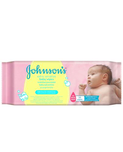  JOHNSON'S BABY EXTRA SENSITIVE Chusteczki oczyszczające - 56 szt. - cena, właściwości, opinie  - Apteka internetowa Melissa  