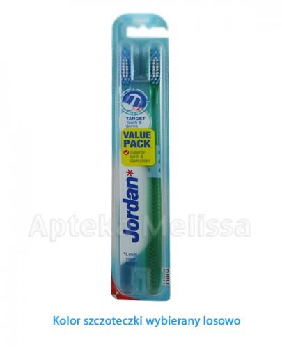 JORDAN TARGET TEETH&GUMS HARD Szczoteczka do zębów - 2 szt. - Apteka internetowa Melissa