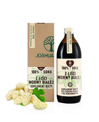  Joshua Tree 100% Soku z liści morwy białej - 1000 ml Na cholesterol - cena, opinie, właściwości  - Apteka internetowa Melissa  