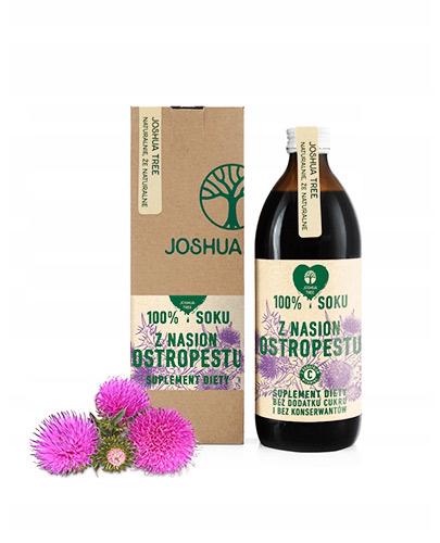  Joshua Tree 100% Soku z nasion ostropestu - 500 ml Na wątrobę - cena, opinie, właściwości  - Apteka internetowa Melissa  