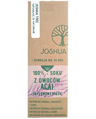  Joshua Tree 100% Soku z owoców acai - 500 ml - cena, opinie, właściwości - Apteka internetowa Melissa  