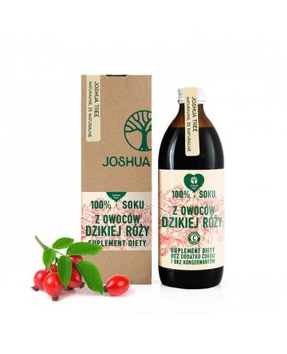  Joshua Tree 100% Soku z owoców dzikiej róży - 500 ml - cena, opinie, wskazania  - Apteka internetowa Melissa  