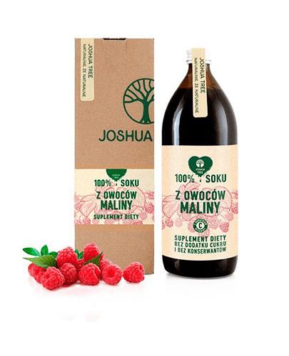  Joshua Tree 100% Soku z owoców maliny - 1000 ml - cena, opinie, właściwości  - Apteka internetowa Melissa  