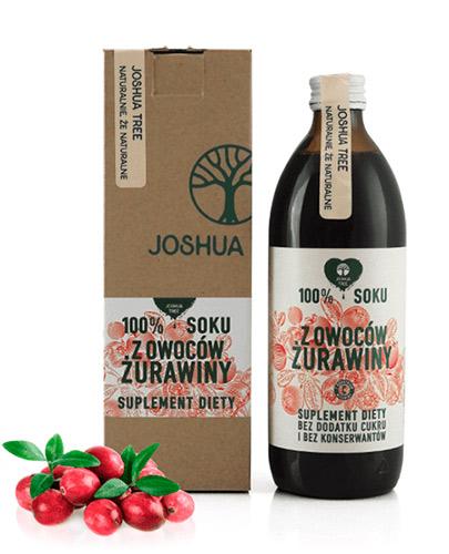  Joshua Tree 100% Soku z owoców żurawiny - 1000 ml Na układ moczowy - cena, opinie, właściwości  - Apteka internetowa Melissa  