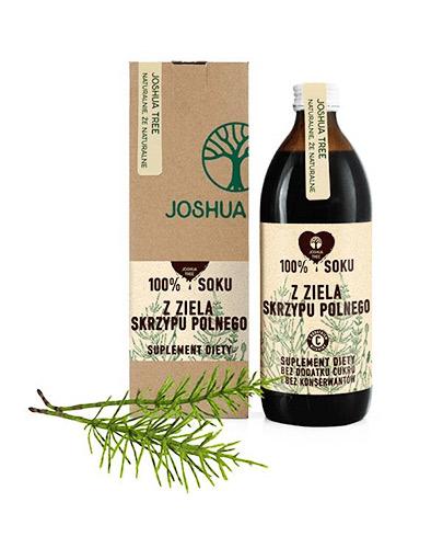  Joshua Tree 100% Soku z ziela skrzypu polnego - 500 ml Na włosy i paznokcie - cena, opinie, właściwości  - Apteka internetowa Melissa  