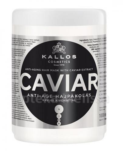  KALLOS CAVIAR Rewitalizująca maska do włosów - 1000 ml - Apteka internetowa Melissa  