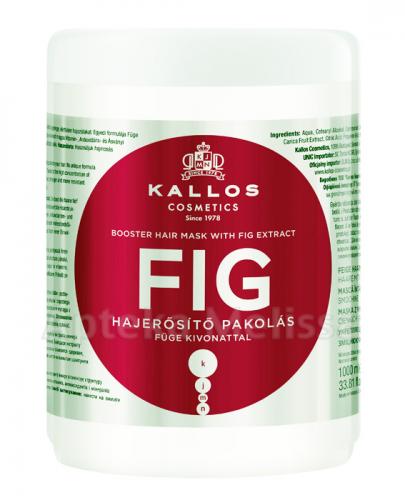  KALLOS FIG Maska do włosów z wyciągiem z fig - 1000 ml - Apteka internetowa Melissa  