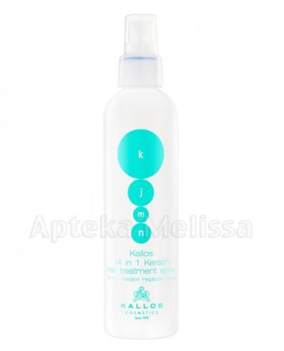  KALLOS KJMN 14 in 1 KERATIN Spray pielęgnujący włosy - 200 ml - Apteka internetowa Melissa  