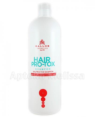 KALLOS KJMN HAIR PRO-TOX Szampon do włosów z keratyną, kolagenem i kwasem hialuronowym - 1000 ml - Apteka internetowa Melissa  