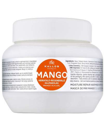  Kallos Mango Maska do włosów z olejem mango - 275 ml - cena, opinie, wskazania - Apteka internetowa Melissa  