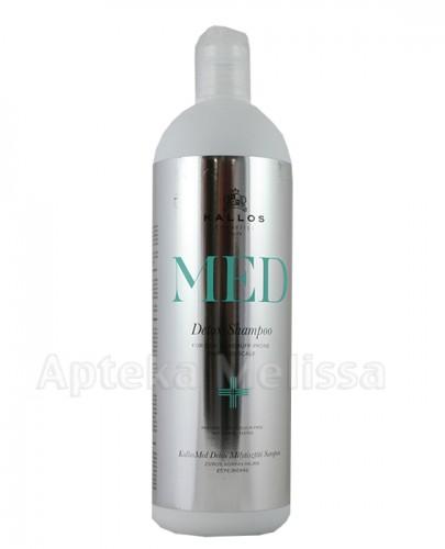 KALLOS MED DETOX Szampon głęboko oczyszczający do skóry głowy ze skłonnością do łupieżu i przetłuszczania się - 1000 ml - Apteka internetowa Melissa