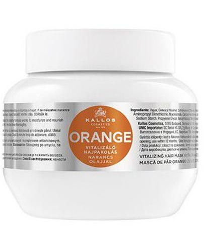  Kallos Orange Maska do włosów z olejem pomarańczowym - 275 ml - cena, opinie, wskazania - Apteka internetowa Melissa  