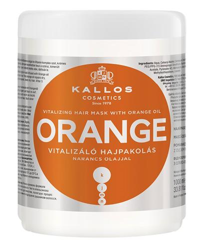  Kallos Pomarańczowa maska do włosów z olejem pomarańczowym - 1000 ml - cena, opinie, właściwości - Apteka internetowa Melissa  