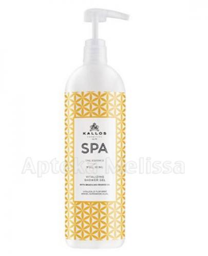 KALLOS SPA VITALIZING SHOWER GEL Rewitalizujący żel pod prysznic z brazylijskim olejkiem pomarańczowym - 1000 ml - Apteka internetowa Melissa