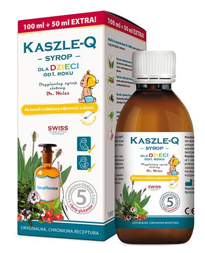  KASZLE-Q syrop dla dzieci, 150 ml - Apteka internetowa Melissa  