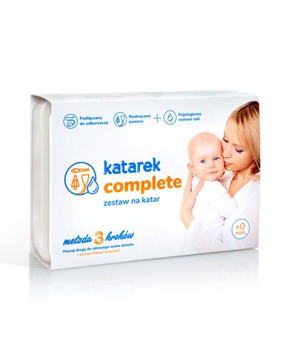 KATAREK PLUS COMPLETE Aspirator + fizjologiczny roztwór soli - 1 zestaw - Apteka internetowa Melissa