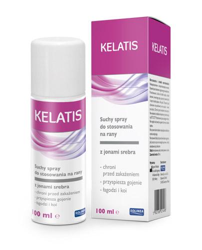 Kelatis Suchy spray do stosowania na rany z jonami srebra - 100 ml Na rany - cena, opinie, właściwości