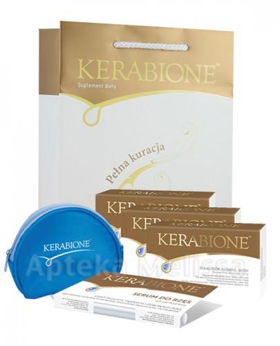 KERABIONE Pełna kuracja 3 x 60 kaps. + Serum do rzęs - 3,5 ml w kieszonkowej kosmetyczce GRATIS ! - Apteka internetowa Melissa