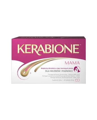 KERABIONE MAMA - 60 tabl. - wsparcie organizmu podczas ciąży i karmienia - cena, opinie, wskazania - Apteka internetowa Melissa