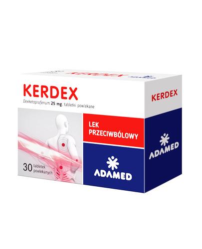  Kerdex 25 mg - 30 tabl. Leczy ból kręgosłupa i stawów - cena, opinie, dawkowanie  - Apteka internetowa Melissa  