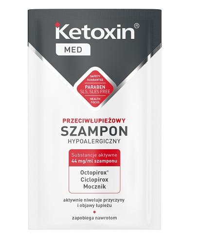  KETOXIN MED Szampon przeciwłupieżowy - 6 ml - hipoalergiczny - cena, opinie, właściwości - Apteka internetowa Melissa  