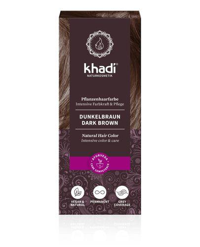 Khadi Henna ciemny brąz - 100 g - cena, opinie, stosowanie - Apteka internetowa Melissa
