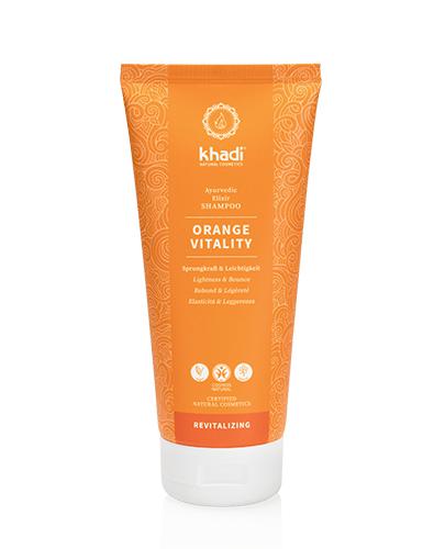  Khadi Rewitalizujący szampon z pomarańczą, 200 ml  - Apteka internetowa Melissa  