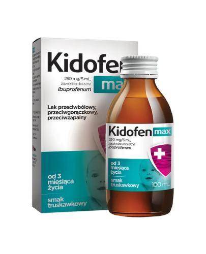  Kidofen max 250 mg/5 ml, zawiesina doustna, 100 ml - Apteka internetowa Melissa  