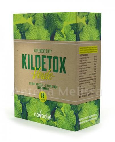 KILDETOX VERDE Zielony koktajl - 18 sasz. - Apteka internetowa Melissa