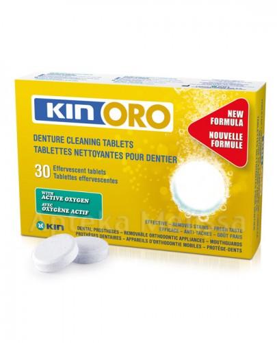 KIN ORO Tabletki czyszczące do protez - 30 szt. - Apteka internetowa Melissa