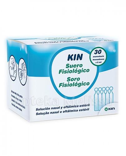 KIN Sól fizjologiczna - 30 amp. x 5 ml