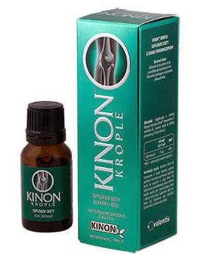 KINON Witamina K2 krople - 10 ml - na zdrowe kości - cena, stosowanie, opinie - Drogeria Melissa