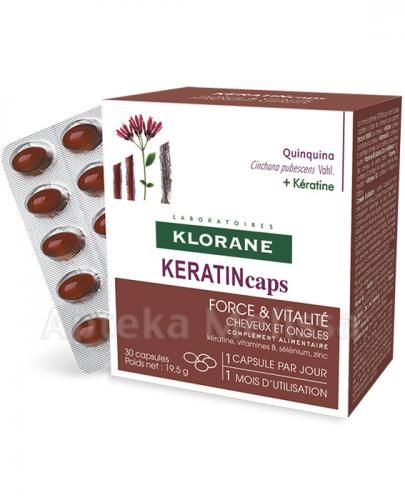 KLORANE KERATINcaps - 30 tabl. - Apteka internetowa Melissa