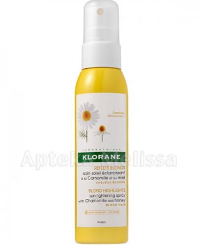 KLORANE Pielęgnacja rozjaśniająca na bazie rumianka i miodu spray - 125 ml - Apteka internetowa Melissa