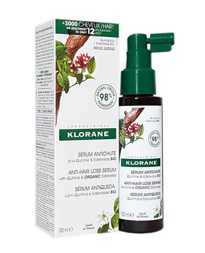  Klorane Serum przeciw wypadaniu włosów z chininą i organiczną szarotką, 100 ml, cena, opinie, stosowanie - Apteka internetowa Melissa  