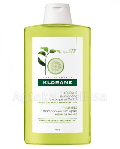 KLORANE Szampon na bazie wyciągu z cedratu - 400 ml - Drogeria Melissa