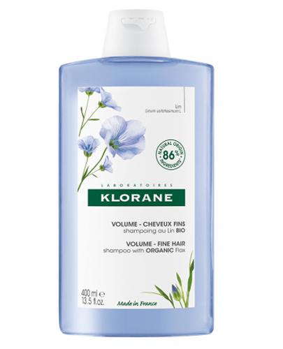 Klorane Szampon z Organicznym Lnem, 400 ml, cena, opinie, skład