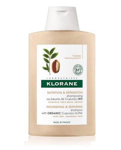  Klorane Szampon z organicznym masłem Cupuacu włosy bardzo suche i zniszczone odżywienie i regeneracja - 400 ml  - cena, opinie, właściwości - Apteka internetowa Melissa  