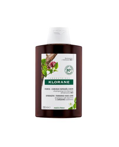 Klorane Szampon z chininą i organiczną szarotką Wzmocnienie - włosy przerzedzone, wypadające, 200 ml, cena, opinie, stosowanie - Apteka internetowa Melissa