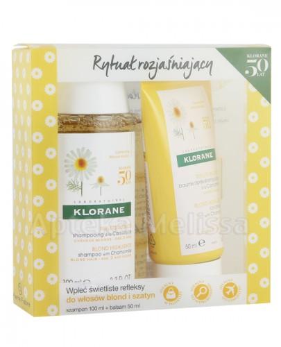 KLORANE Szampon na bazie wyciągu rumianku - 100 ml + Balsam na bazie wyciągu z rumianku - 50 ml - Apteka internetowa Melissa