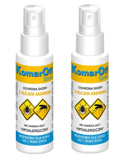  KomarOff Spray na komary, 2 x 90 ml - Apteka internetowa Melissa  
