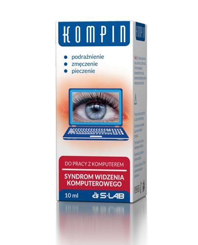 KOMPIN Krople do oczu, do pracy z komputerem - 10 ml - Apteka internetowa Melissa