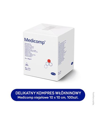 MEDICOMP Kompresy niejałowe 10cm x 10cm - 100 szt. - cena, opinie, wskazania - Apteka internetowa Melissa